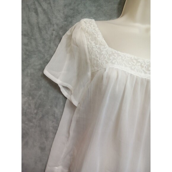 True Freedom Women Medium Lace White‎ Sheer - Picture 3 of 10
